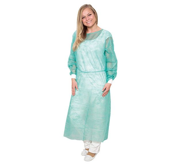 slide image wiroClassic KNIT PP Besucherkittel