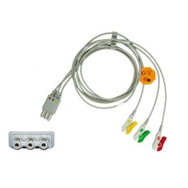 3-adr. EKG-Patientenleitung zu Philips HP | GOLMED – Praxisbedarf